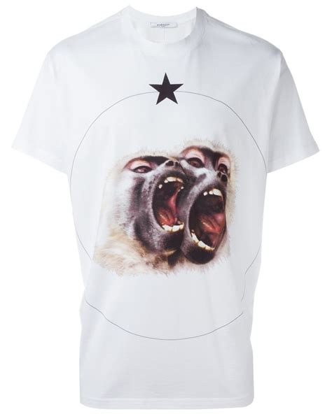 givenchy monkey brothers white|Givenchy Monkey Brothers T.